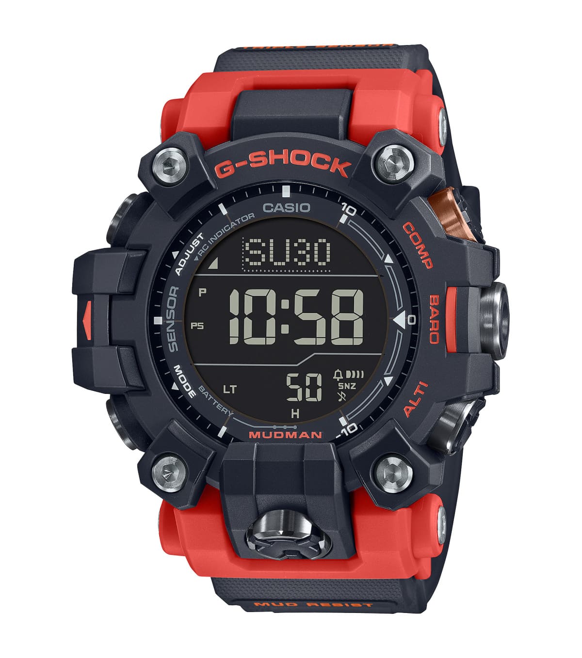 Juwelier Schuler dein Juwelier in der Altmark Casio G SHOCK Pro Mudman Herrenuhr Funk Solar GW 9500 1A4ER