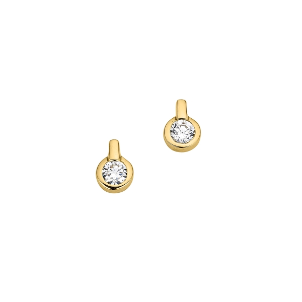 CEM Damen Ohrringe Ohrstecker 333er Gelbgold 6-204104-001