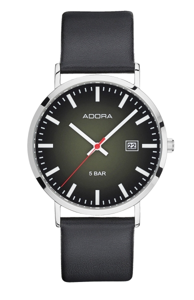 Adora Herrenuhr Leder Grün AB6563