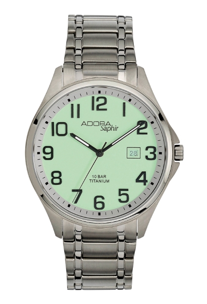 Adora Herrenuhr Titan Saphirglas AS4591