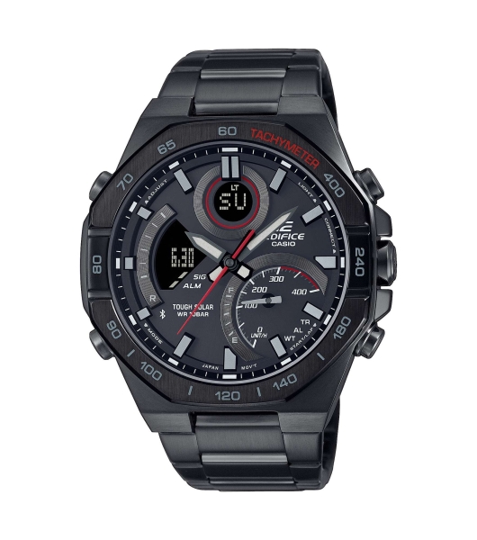 Casio Edifice Herrenuhr Bluetooth® Solar Schwarz ECB-950DC-1AEF