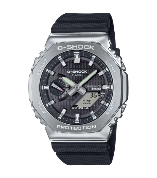 Casio G-SHOCK Herrenuhr Analog Digital Solar Schwarz 20BAR GBM-2100-1AER