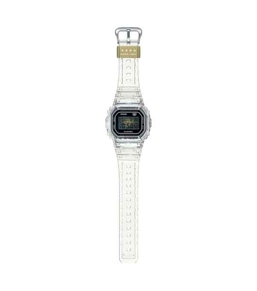 Casio Herrenuhr Digital 40th Anniversary CLEAR REMIX Serie DW-5040RX-7ER