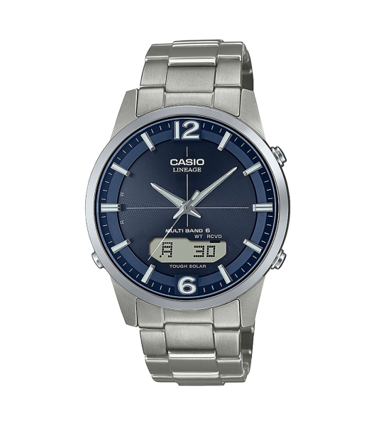 Casio Herrenuhr Funk Solar Titan Blau LCW-M170TD-2AER