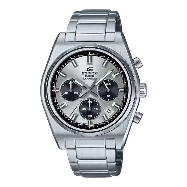 Casio Edifice Herrenuhr Chronograph Saphirglas Datum 10BAR EFB-730D-7AVUEF