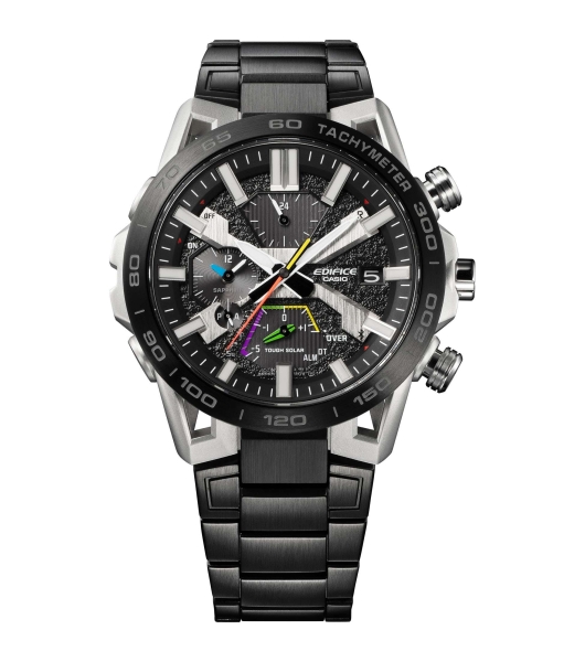 Casio Edifice Herrenuhr Solar Bluetooth® Chrono Saphirglas EQB-2000DC-1AER