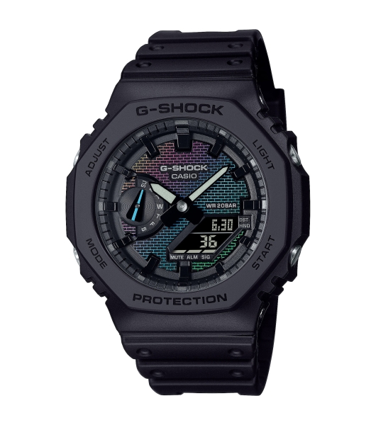 Casio G-SHOCK Herrenuhr Analog-Digital Schwarz 20BAR GA-2100RW-1AER