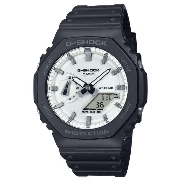 Casio G-SHOCK Herrenuhr Analog Digital Schwarz 20BAR GA-2100WD-1AER