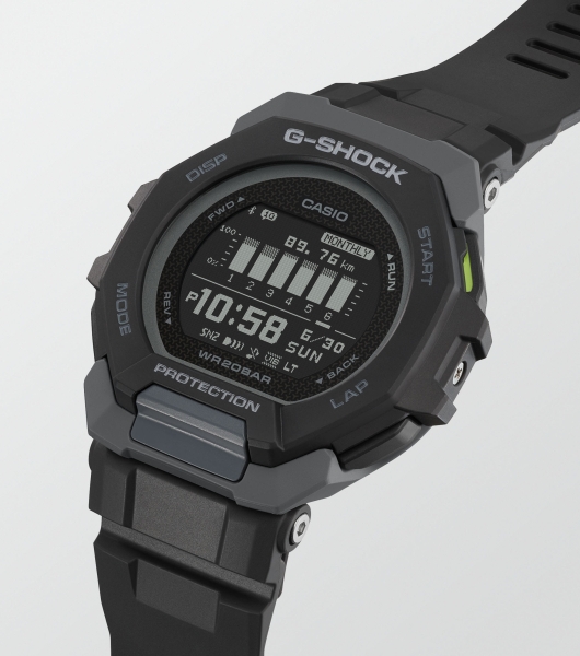 Casio G-SHOCK Herrenuhr Digital Bluetooth® Schwarz 20BAR GBD-300-1ER