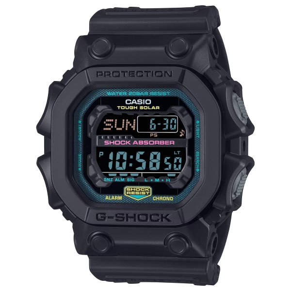 Casio G-SHOCK Herrenuhr Digital Solar Schwarz Groß GX-56MF-1ER