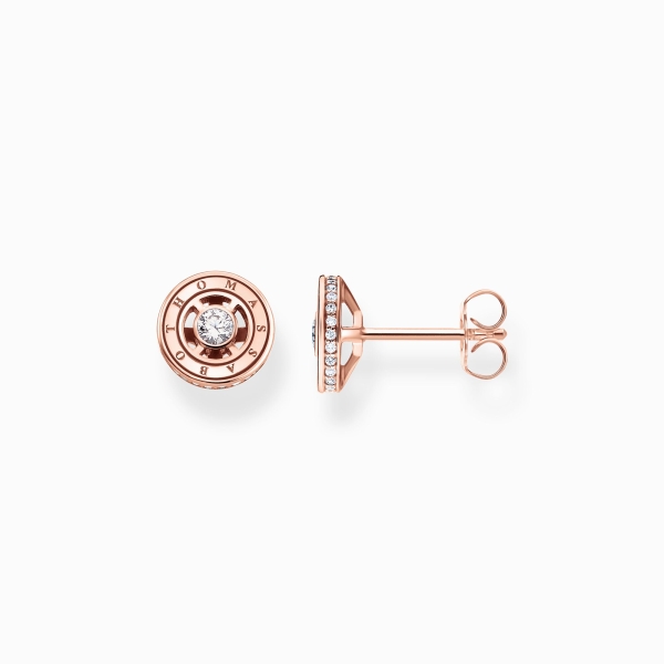 THOMAS SABO Ohrringe Ohrstecker Silber Rosé H2062-416-14