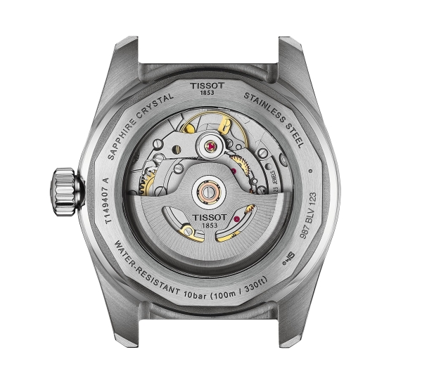 Tissot Herrenuhr PR516 Powermatic 80 Leder Braun 38mm T149.407.16.051.00