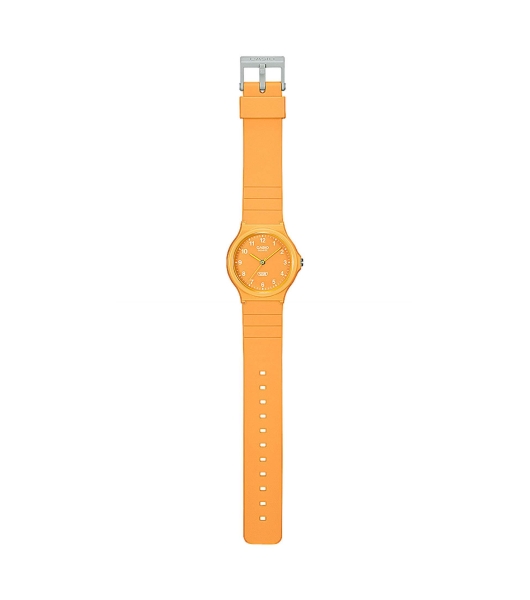 Casio Uhr Retro Analog Orange Gelb 33mm MQ-24B-9BEF