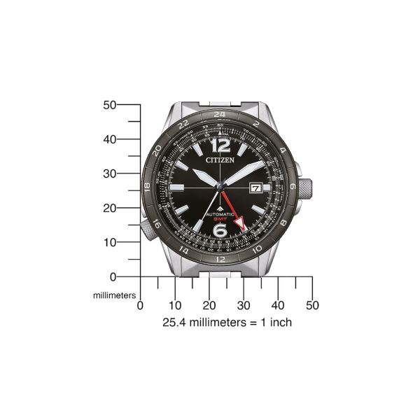 Citizen Herrenuhr Promaster Automatik GMT 20BAR NB6046-59E