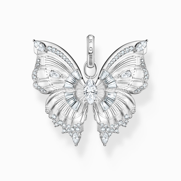 THOMAS SABO Damen Anhänger Schmetterling 925 Silber PE984-051-14