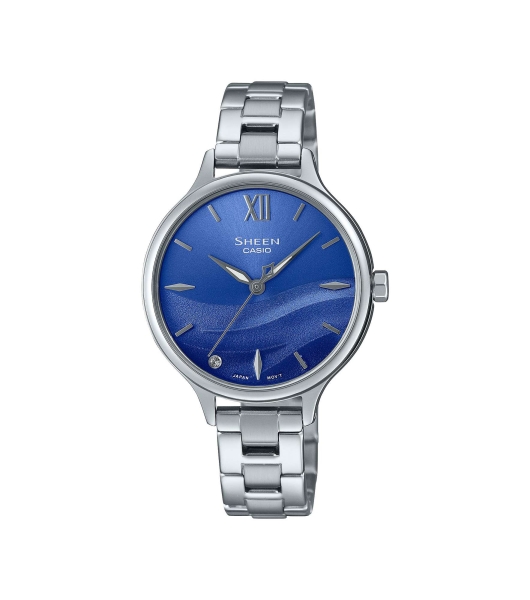 Juwelier Schuler dein Juwelier in der Altmark Casio Sheen Damenuhr Saphirglas Blau SHE 4550D 2BUER