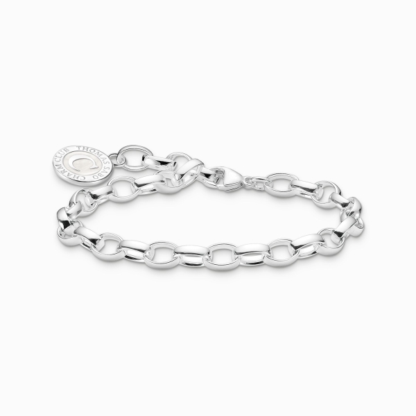 THOMAS SABO Member Charm Armband 925 Silber 19cm X0285-007-21-L19