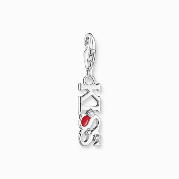 THOMAS SABO Charm Anhänger KISS 925 Silber 2066-041-10