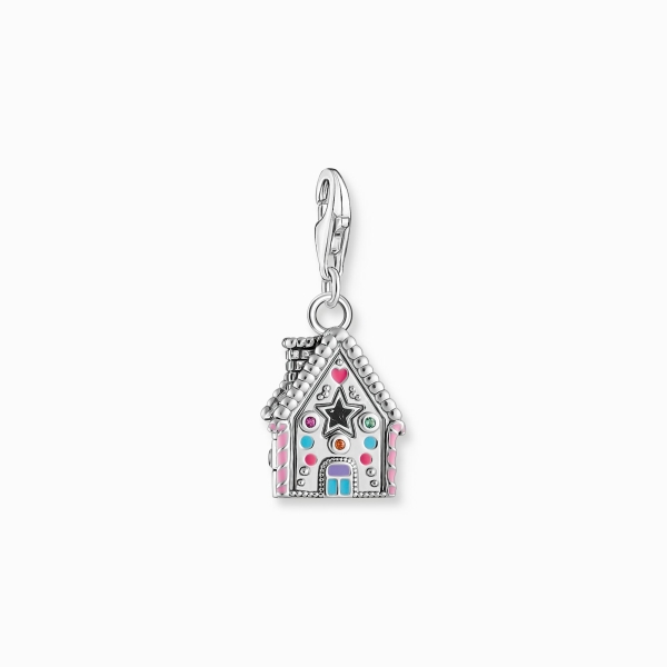 THOMAS SABO Charm Lebkuchenhaus Silber 2058-340-7