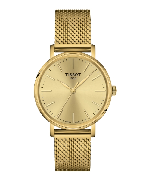 Tissot Damenuhr Everytime Lady Goldfarbend T143.210.33.021.00