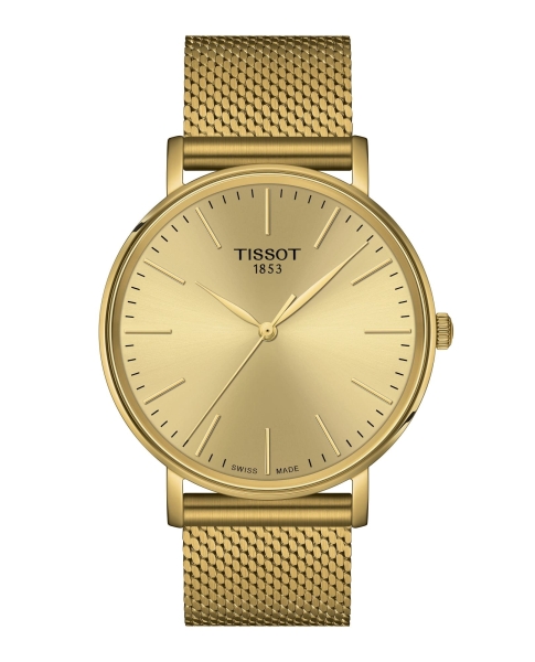 Tissot Herrenuhr Everytime Gent Goldfarbend T143.410.33.021.00