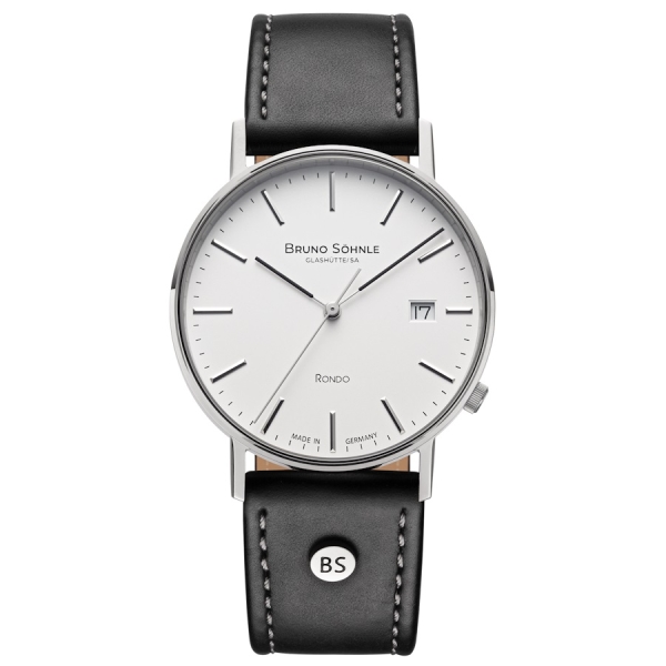 Bruno Söhnle Glashütte Herrenuhr Rondo Saphirglas 17-13105-241